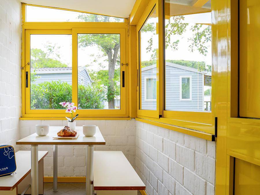 Camping Adriano Family Camping Village - Bungalow 4 persons - Bungalow Dog in Punta Marina, Ravenna Province