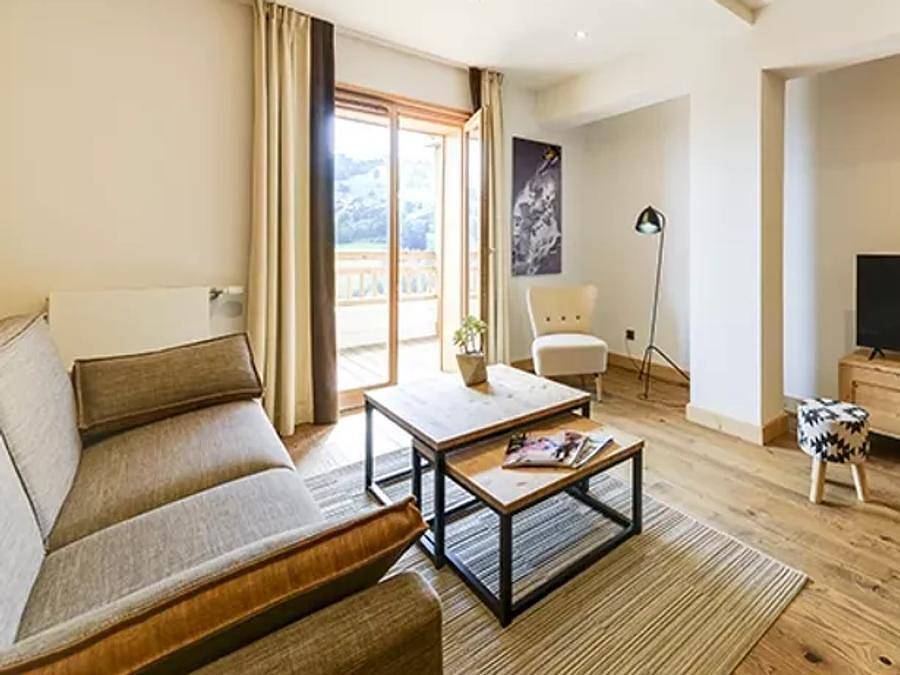 Les Fermes du Mont-Blanc - Terrésens Hôtels et résidences - Appartement 8 personnes - 4 Pieces 8 Personnes Standard in Combloux, Pays du Mont-Blanc
