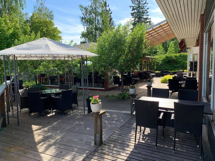 Hotel für 2 Personen, mit Terrasse und Garten sowie Pool und Sauna in Mora