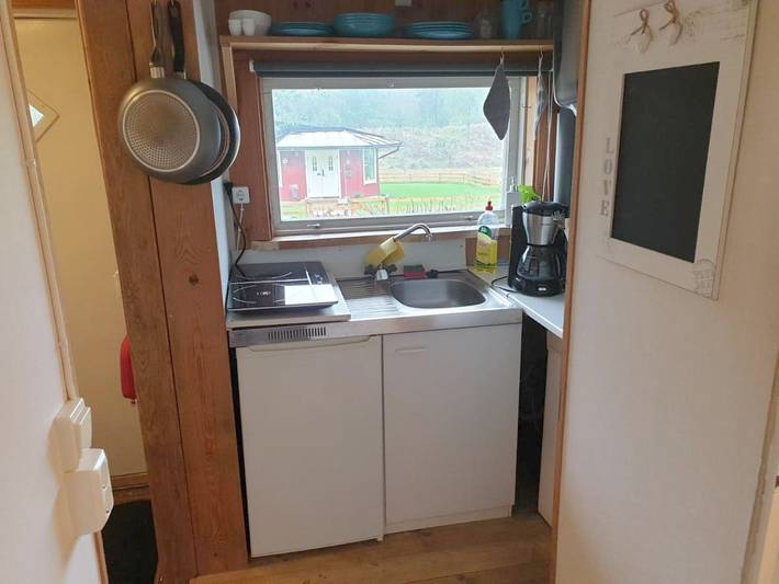 Lodge für 2 Personen, mit Ausblick und Garten in Schweden - 4