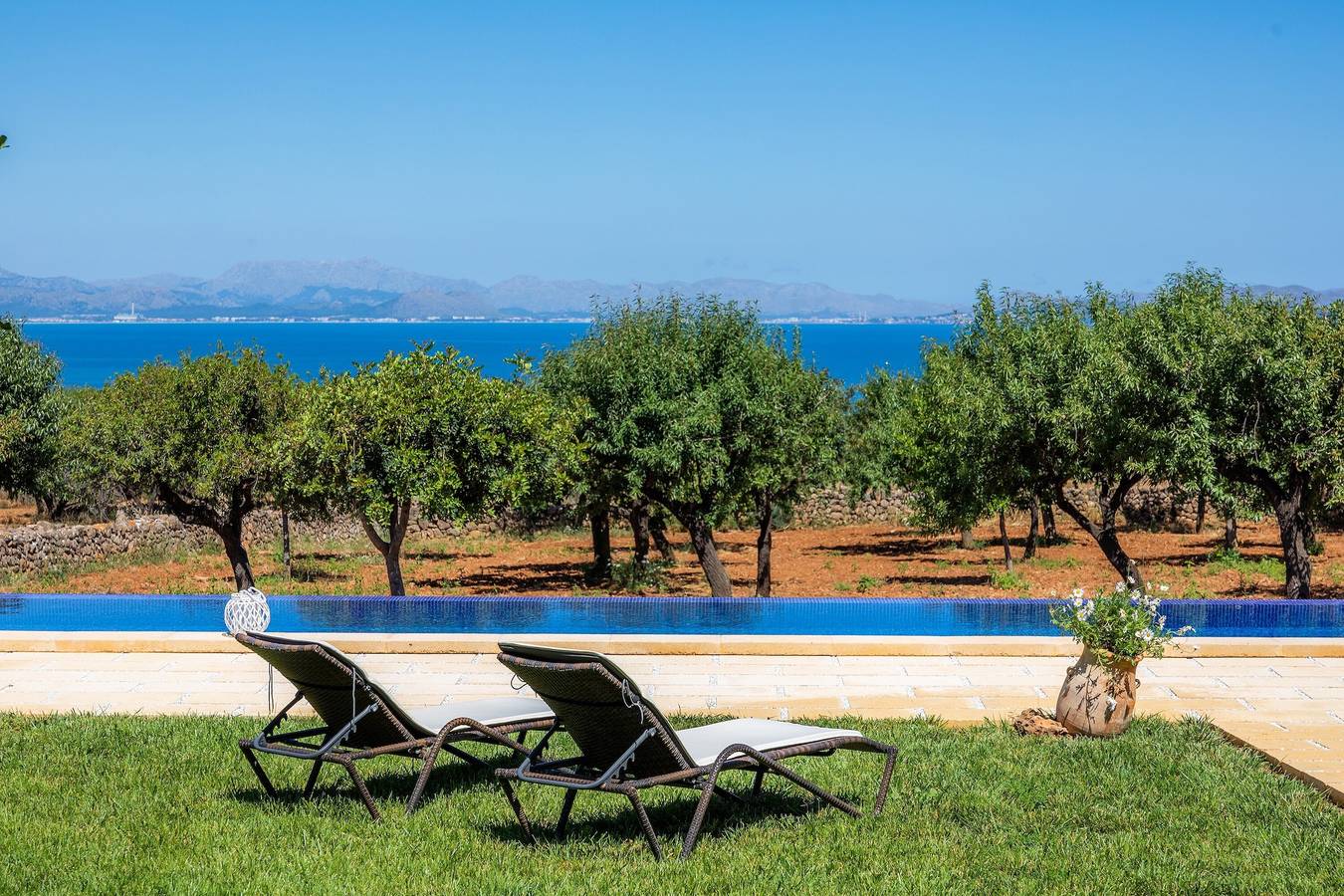 Finca „Can Jaumi“ mit Meerblick, Pool und Wlan in Colònia de Sant Pere, Artà