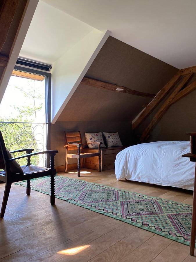 Chambre d’hôte pour 3 personnes, avec Terrasse ainsi que Jardin et Vue