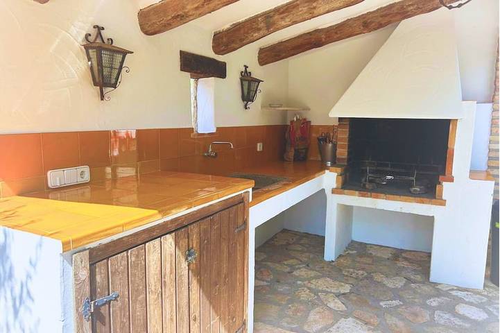 Chalet pour 6 personnes, avec jardin et piscine, animaux acceptés à L'Ametlla de Mar