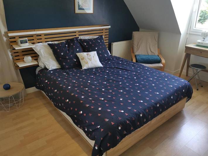 Chambre d’hôte pour 2 personnes, avec vue et jardin dans Fillé sur Sarthe
