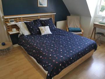 Location de vacances pour 2 personnes, avec vue et jardin dans Fillé sur Sarthe