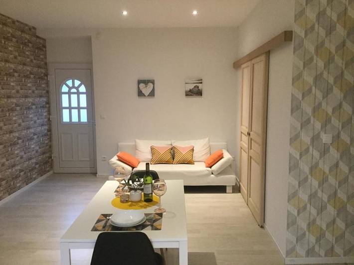 Appartement de vacances pour 4 personnes, avec jardin