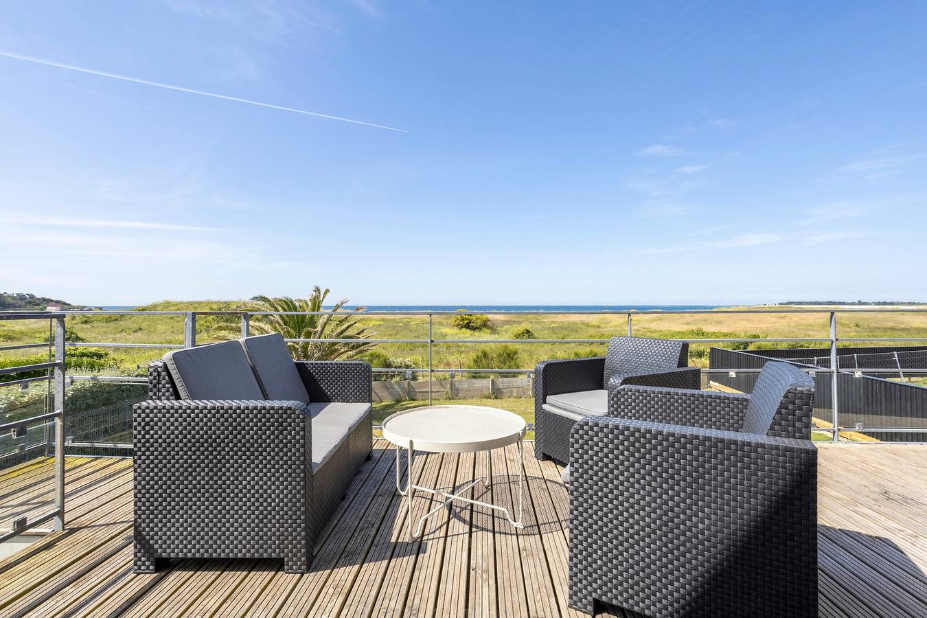 Maison Horizon – 3 Schlafzimmer/6 Pers. – Meerblick – 100 m zum Strand in Guilvinec, Côte de Cornouaille