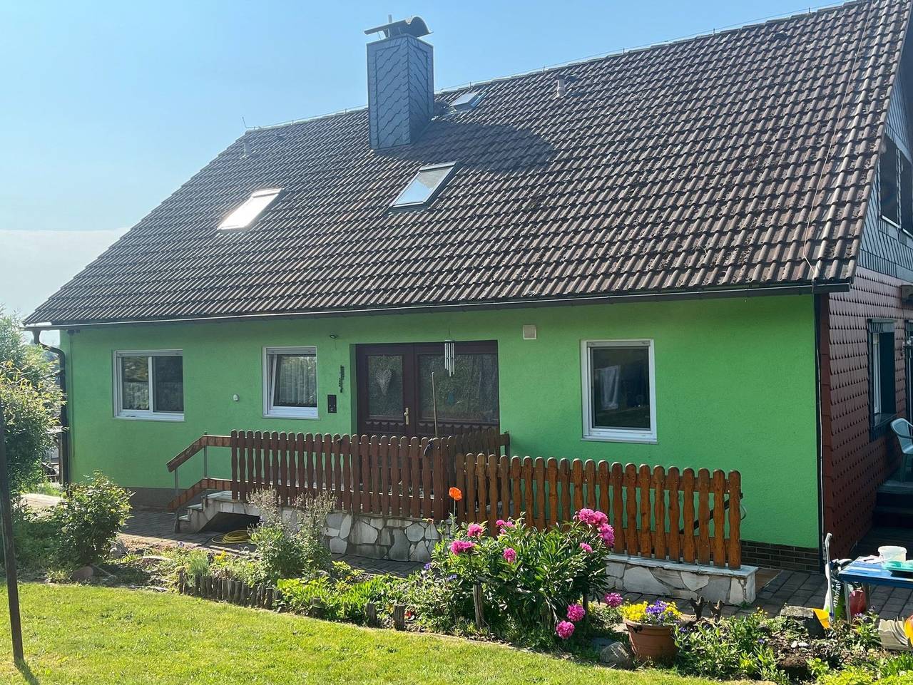 Ganze Ferienwohnung, Ferienwohnung Pfaffenholzblick - Ferienwohnung Pfaffenholzblick in Bad Sachsa, Harzvorland