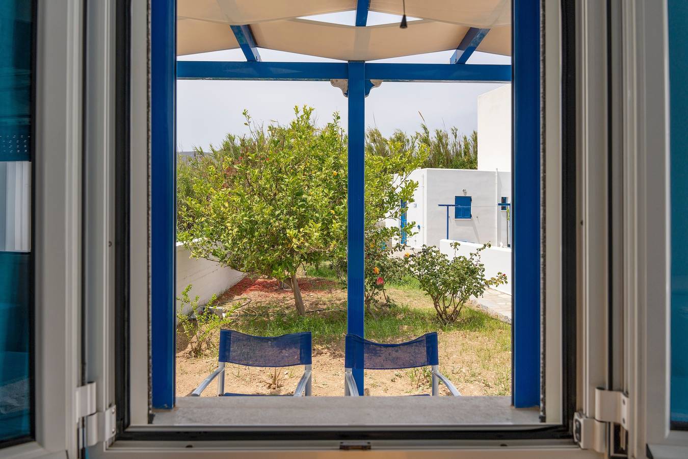Monolocale intero, Monolocale 'Studios Ninemia Serifos 3' con vista mare, Wi-Fi e aria condizionata in Livadi, Cicladi