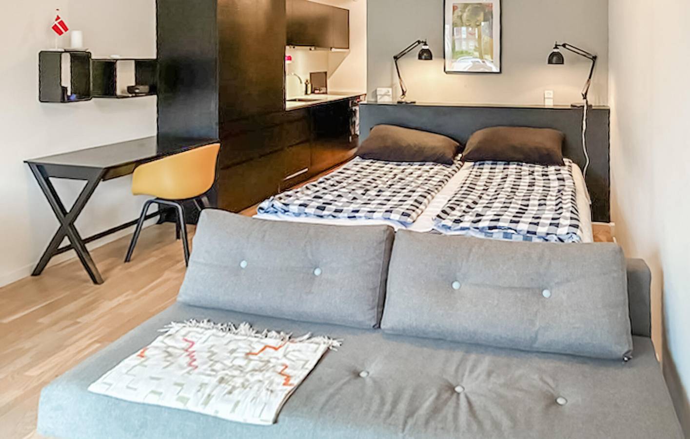 Ganze Ferienwohnung, Ferienwohnung für 3 Personen mit Terrasse in Helsingør, Hovedstaden