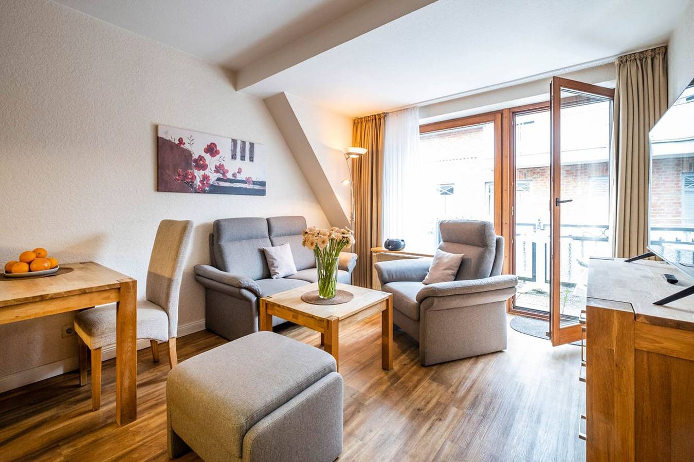 Ganze Wohnung, Ferienwohnung mit Herz! Für 2 Personen in Hafen Büsum, Hauptstrand Büsum