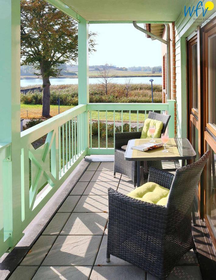 Ferienpark für 6 Personen, mit Balkon auf Rügen