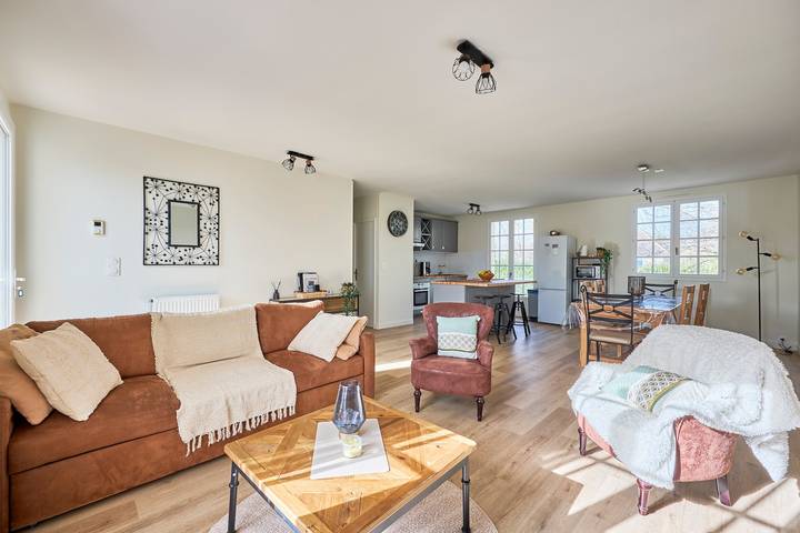 Maison de vacances pour 6 personnes, avec terrasse et jardin