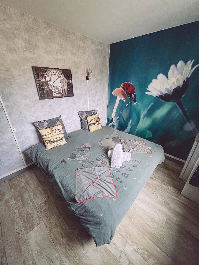 Double or Twin Room with Shared Bathroom in Épinal, Région d'Épinal