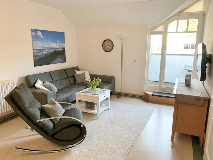 Ferienwohnung für 4 Personen, mit Balkon und Garten in Prora