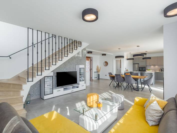 Ferienhaus für 8 Personen, mit Terrasse und Ausblick sowie Garten in Tar-Vabriga - 3