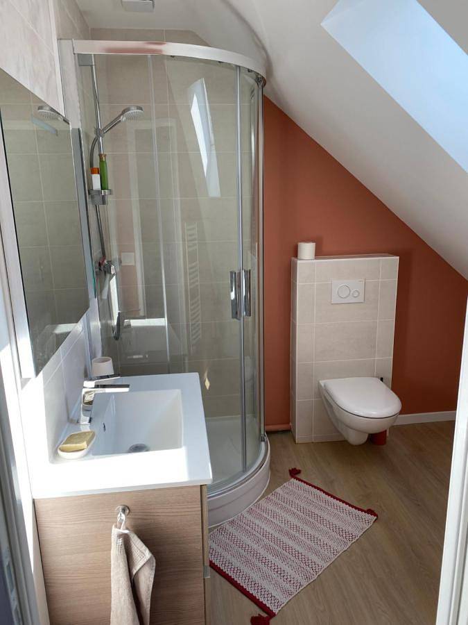 Double Room with Mountain View in Saint-Chef, Région de La Tour-du-Pin