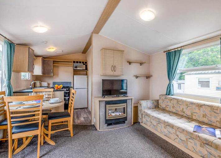 Caravan for 6 people in Norfolk