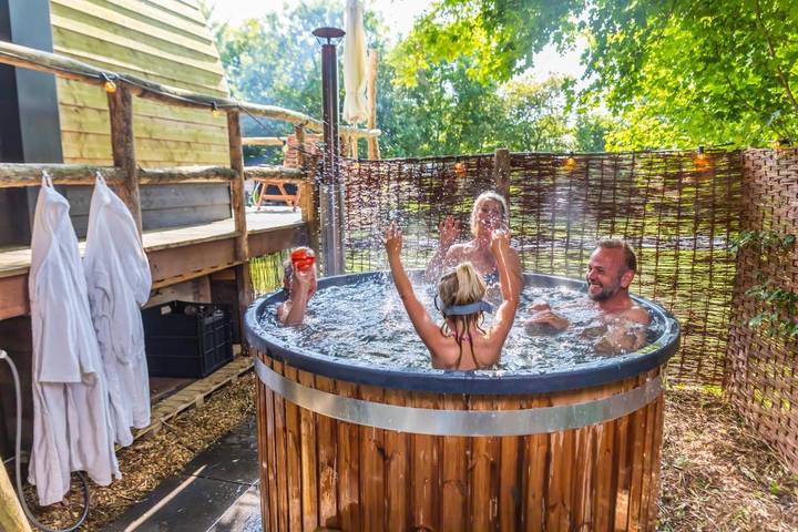 Ferienpark für 6 Personen, mit Terrasse und Garten sowie Sauna und Ausblick, mit Haustier in Friesland - 4