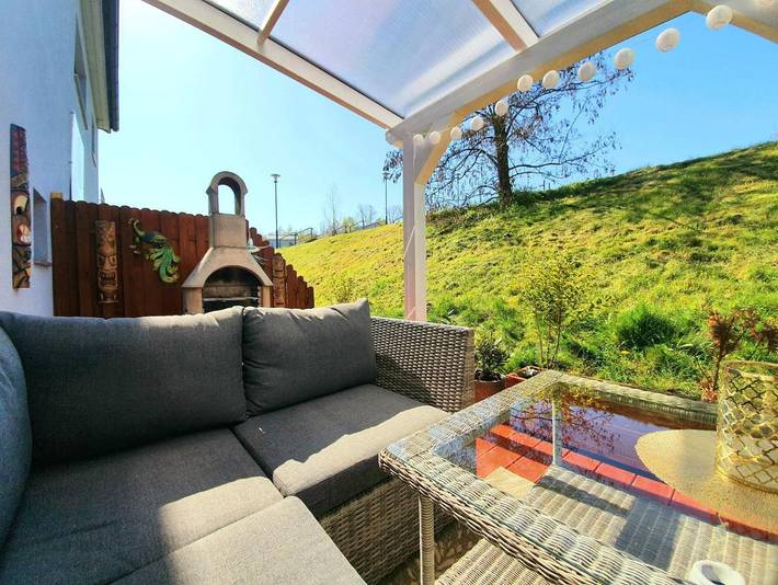 Ferienwohnung für 4 Personen, mit Terrasse und Seeblick sowie Ausblick in Mücheln (Geiseltal) - 4