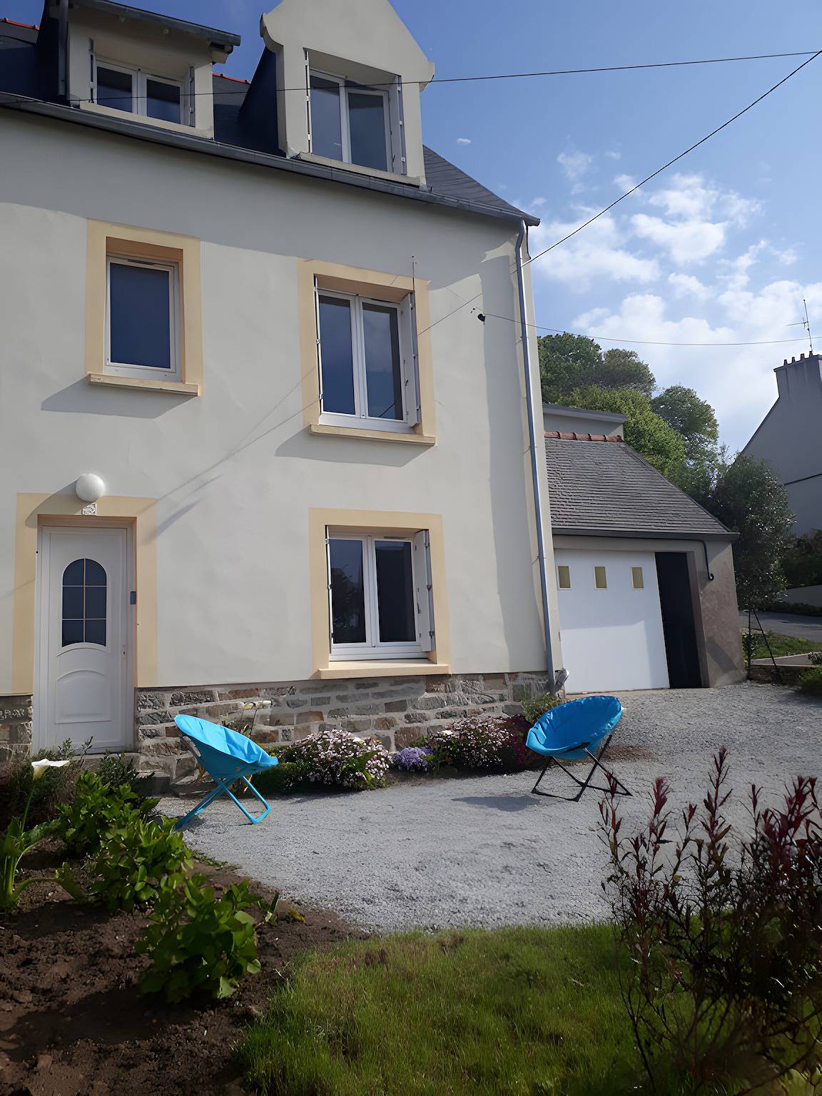 Casa de Vacaciones 'Maison Quartier Porzic' con Vista al Mar, Jardín Privado y Wi-Fi in Crozon, Iroise