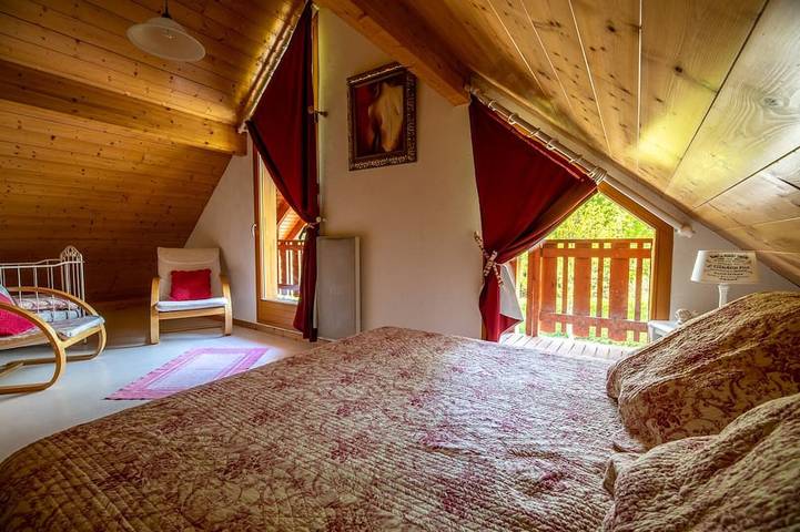 Au vert, Chalet \"Les 2 Bouleaux\" labellisé 3 CléVacances  2 ch, Cheminée, Wifi in Xonrupt-Longemer, Parc naturel régional des Ballons des Vosges