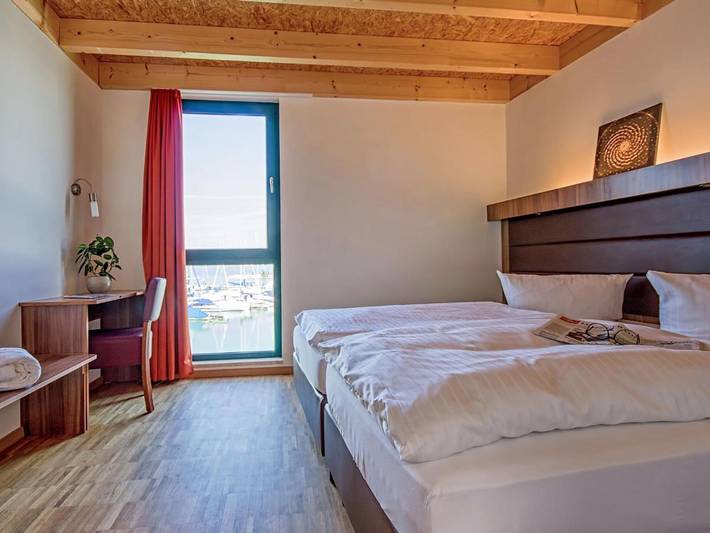 Ferienhaus für 4 Personen, mit Balkon und Sauna sowie Seeblick im Leipziger Neuseenland - 4
