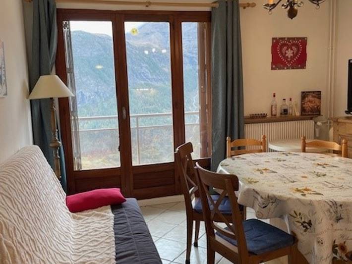 Gîte pour 6 personnes, avec balcon dans Patinoire Orcieres Merlette