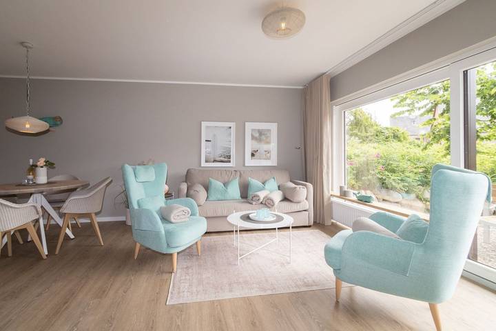 Ferienwohnung für 4 Personen, mit Terrasse und Sauna in Hörnum