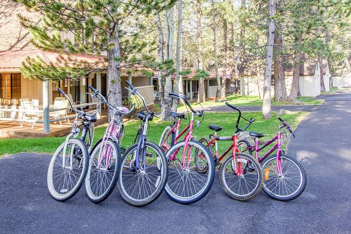 Holiday home for 8 people, with terrace and hot tub as well as pool, with pets in Oregon