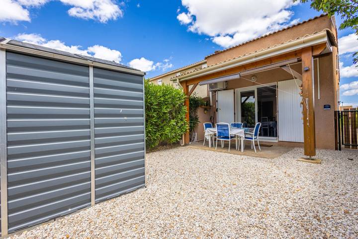 Location de vacances pour 4 personnes, avec Jardin et Piscine à Vendres - 4