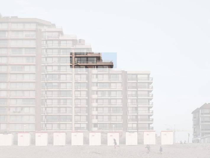 Location de vacances pour 9 personnes, avec vue et balcon dans Oostduinkerke