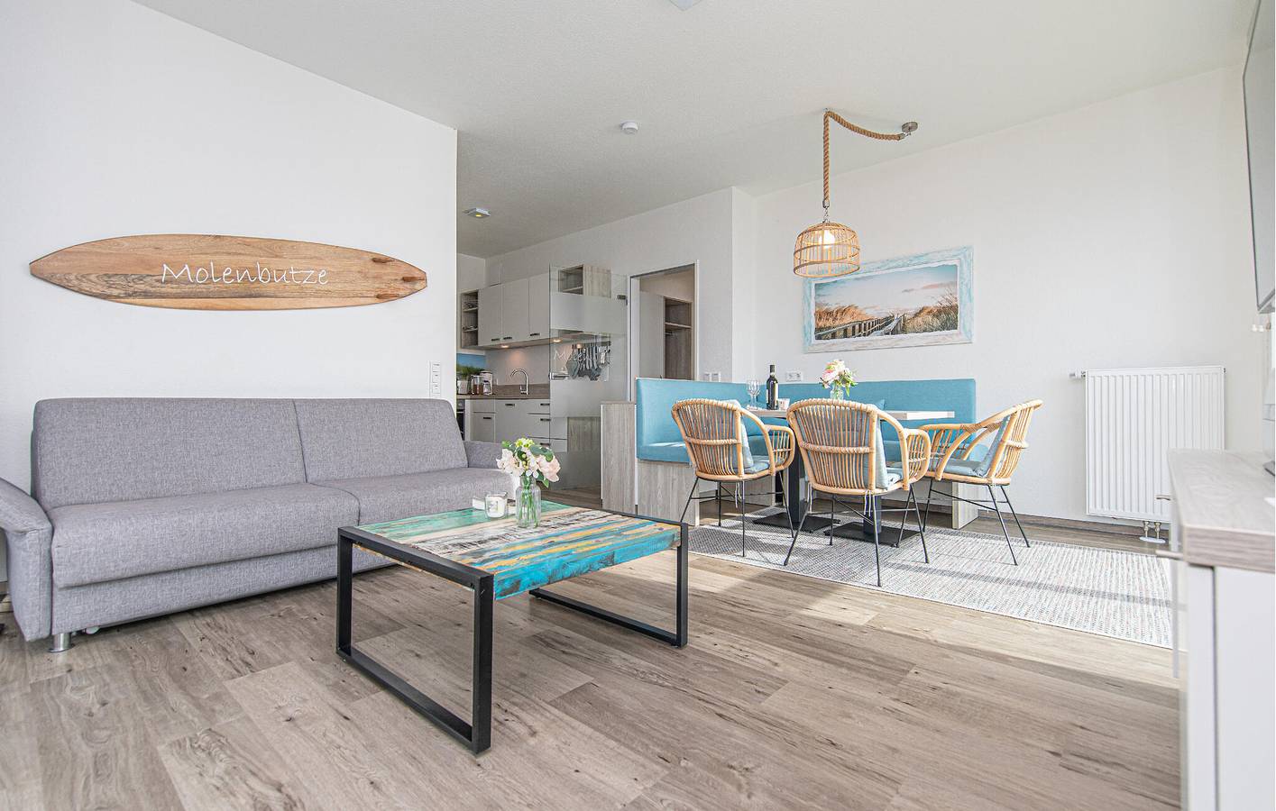 Appartement de vacances entier, Appartement avec vue sur la mer, terrasse et parking, à 700 m de Weidefelder Strand in Olpenitz, Kappeln