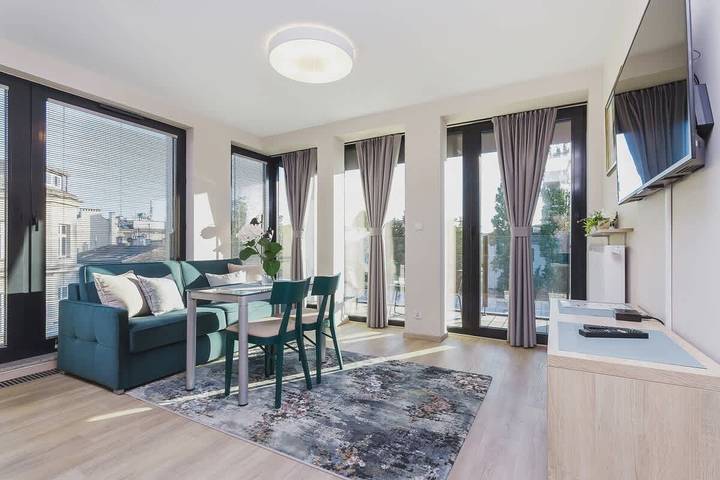 Ferienwohnung für 4 Personen, mit Balkon/Terrasse, kinderfreundlich in Krakau