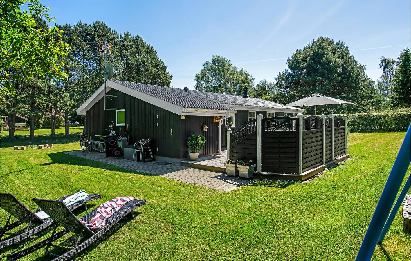 Ferienhaus für 6 Personen mit Terrasse in Stoense, Tranekær