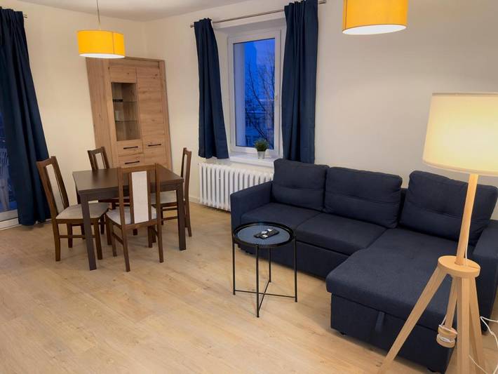 Apartament wakacyjny dla 4 osób, z Balkon i Widok w Konin