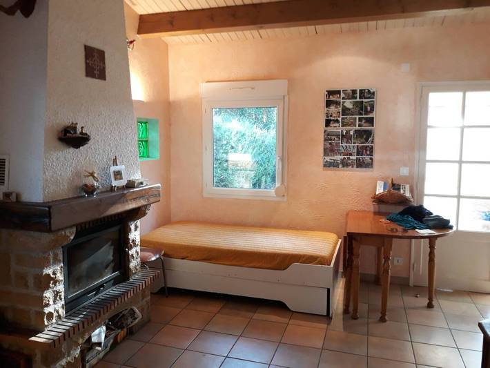 Ferienhaus für 4 Personen, mit Garten, mit Haustier