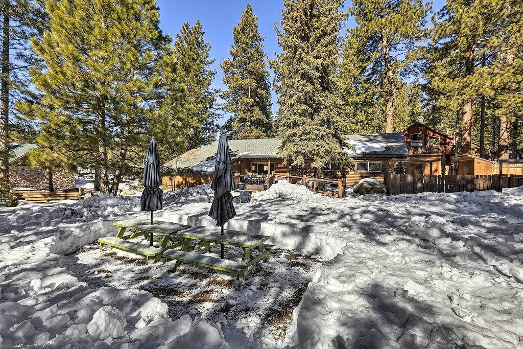 Dog-Friendly Kings Beach Log Cabin w/ Hot Tub! in Kings Beach, Placer County