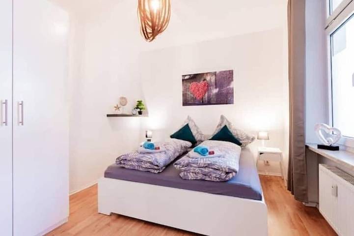 Appartement entier, Central et lumineux | 4 personnes in Magdebourg, Elbe-Börde-Heide