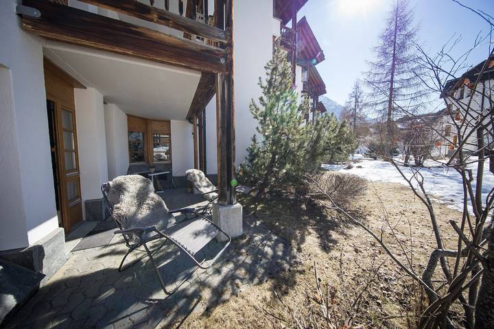 Ferienwohnung für 3 Personen, mit Sauna und Pool sowie Terrasse