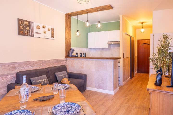 Appartement de vacances pour 4 personnes, avec Balcon ainsi que Jardin et Piscine à Santa-Lucia-di-Moriani