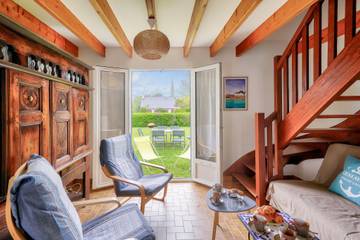 Gîte pour 6 personnes, avec jardin à Plobannalec-Lesconil