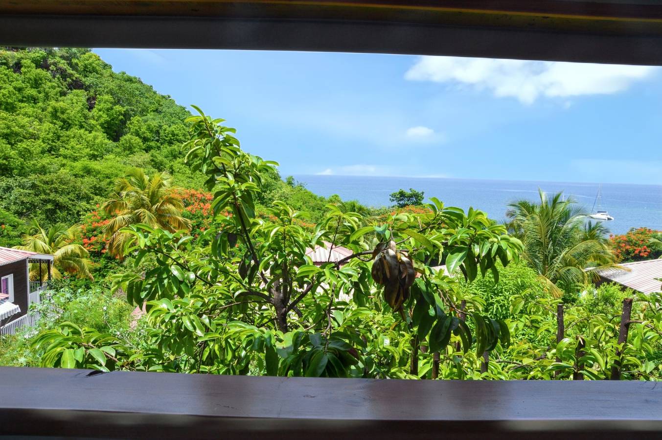 Charming Bungalow in Bouillante with Sea View in Bouillante, Guadeloupe (Caribbean)