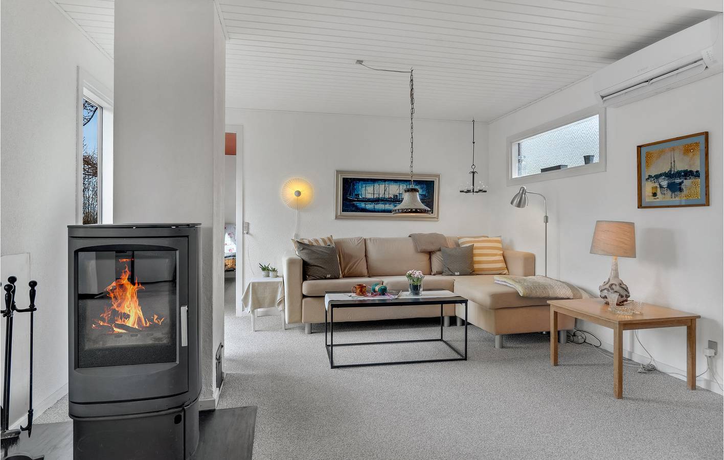 Feriehus for 6 personer med terrasse in Hvalpsund, Farsø