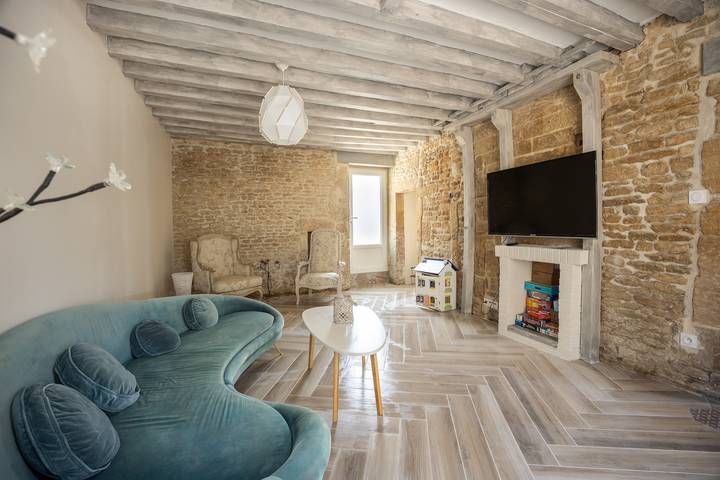Location de vacances pour 6 personnes, avec Jardin à Langrune-sur-Mer