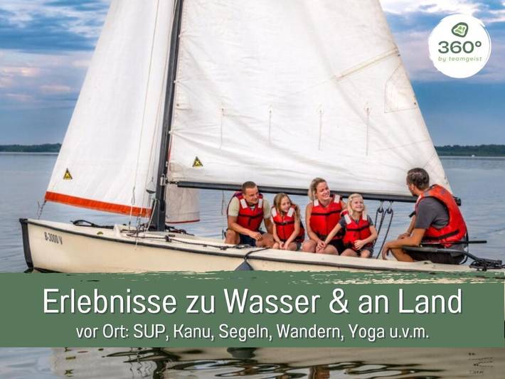 Ferienwohnung für 6 Personen, mit Ausblick und Seeblick sowie Garten, mit Haustier in Heidesee - 4