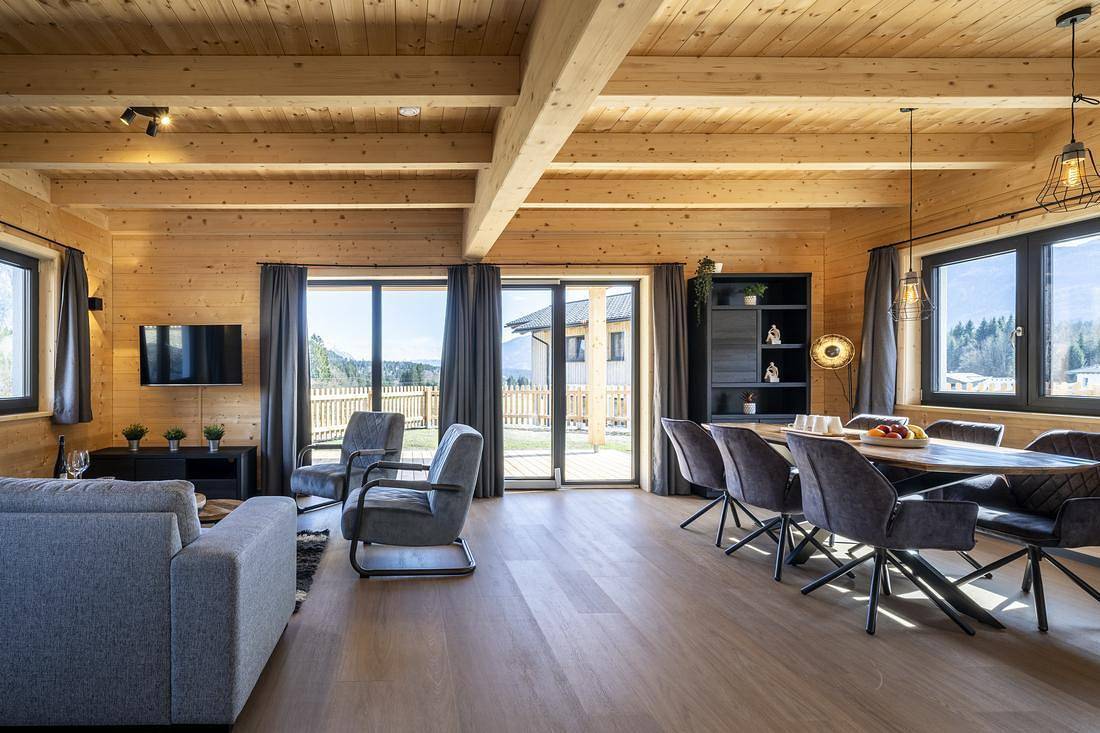 Chalet für 6 Personen mit Sauna in Hermagor, Hermagor-Pressegger See