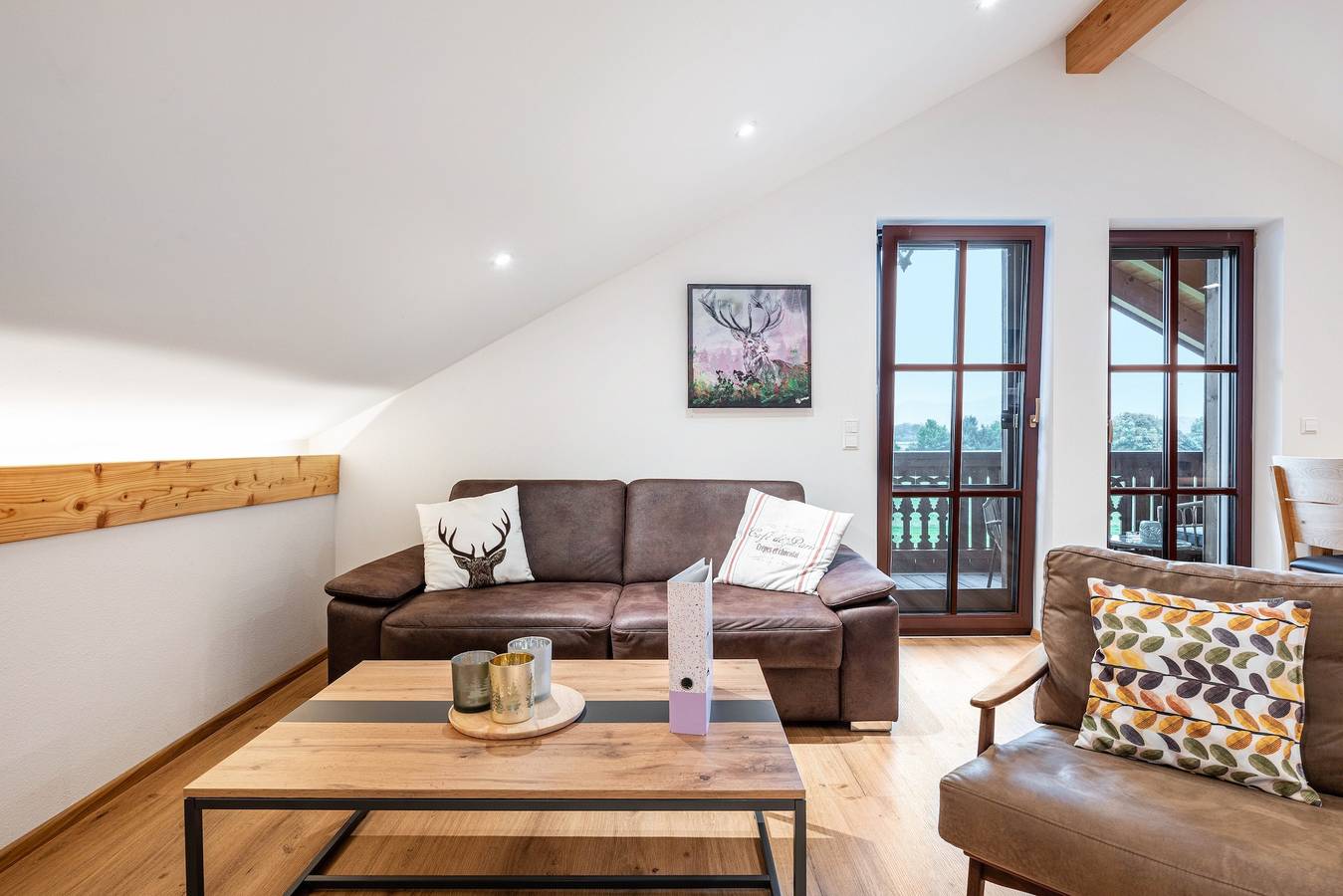 Ganze Wohnung, Ferienwohnung 'Wohnung Staufenblick' mit Bergblick, Balkon und Wlan in Freilassing, Rupertiwinkel
