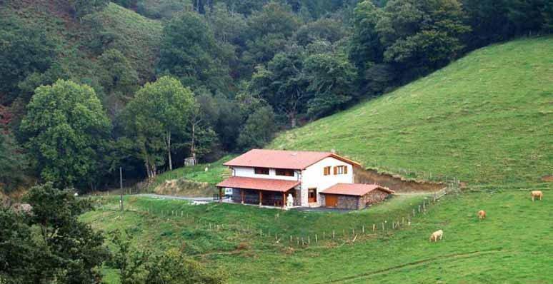 Chalet pour 15 personnes, avec Balcon et Terrasse ainsi que Jardin et Vue à Etxalar