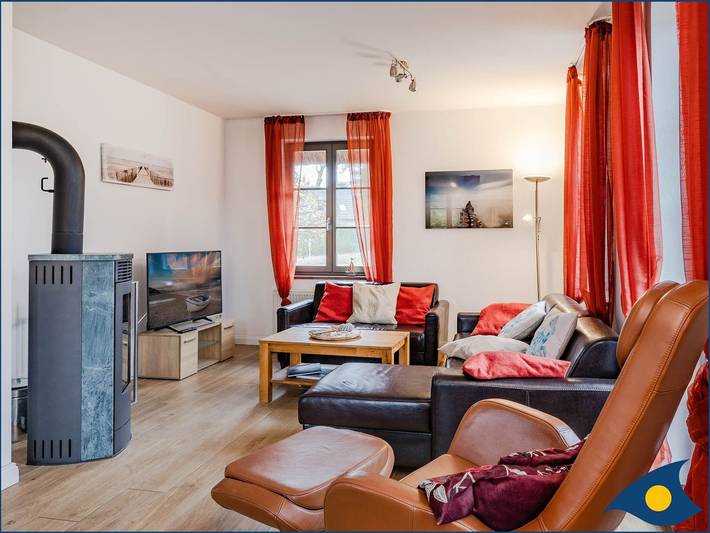 Ferienhaus für 6 Personen, mit Terrasse und Garten sowie Sauna in Kamminke - 4